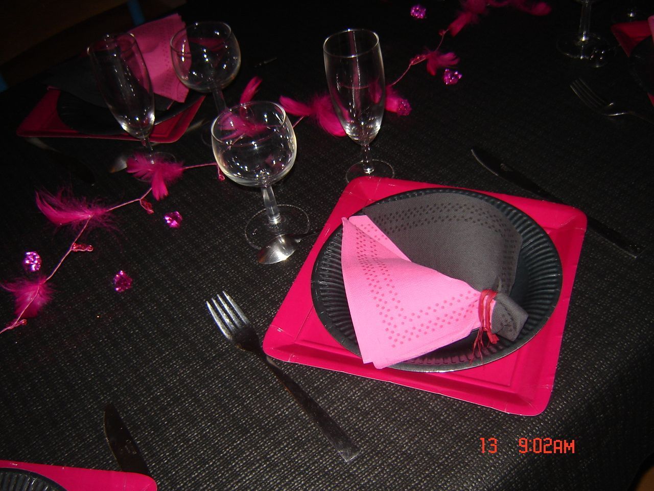 Salle de bain rose fushia avec haute qualité photographies ...